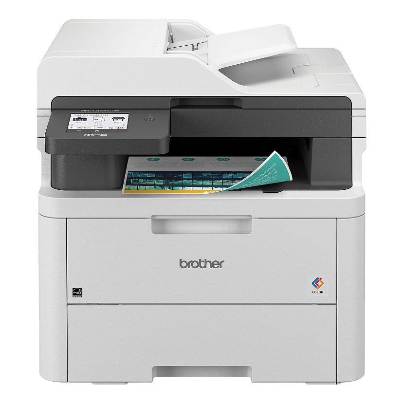 Brother MFC-L3720CDW Wireless Digital Color All-in-One Printer with Laser Quality Output and Refresh EZ Print Eligibility